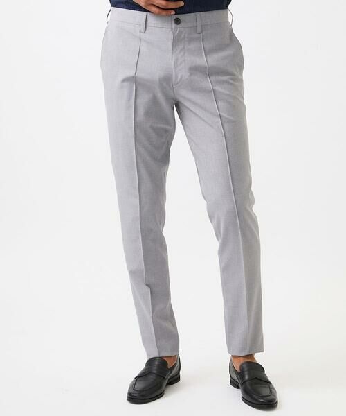MICHEL KLEIN HOMME / ミッシェルクランオム チノ・ワークパンツ | イージーケアスラックスパンツ | 詳細4