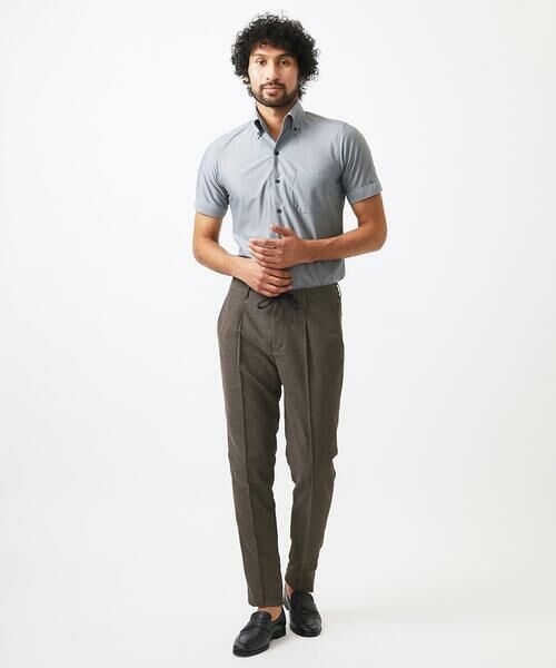 MICHEL KLEIN HOMME / ミッシェルクランオム シャツ・ブラウス | 《日本製》半袖シャツ | 詳細6