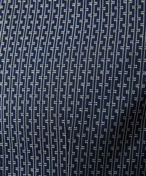 MICHEL KLEIN HOMME / ミッシェルクランオム シャツ・ブラウス | 《日本製》ジャガード半袖シャツ | 詳細13