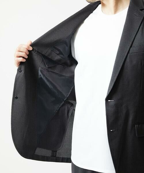 MICHEL KLEIN HOMME / ミッシェルクランオム テーラードジャケット | 【セットアップ】メッシュストレッチテーラードジャケット | 詳細11