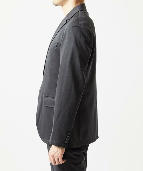 MICHEL KLEIN HOMME / ミッシェルクランオム テーラードジャケット | 【セットアップ】メッシュストレッチテーラードジャケット | 詳細3