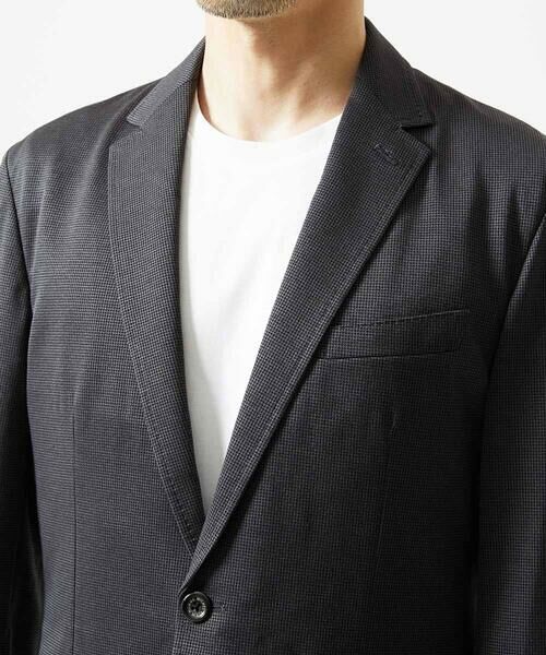 MICHEL KLEIN HOMME / ミッシェルクランオム テーラードジャケット | 【セットアップ】メッシュストレッチテーラードジャケット | 詳細5