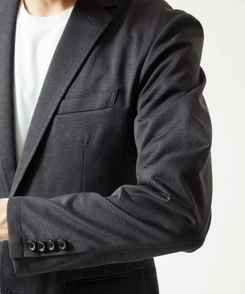 MICHEL KLEIN HOMME / ミッシェルクランオム テーラードジャケット | 【セットアップ】メッシュストレッチテーラードジャケット | 詳細6