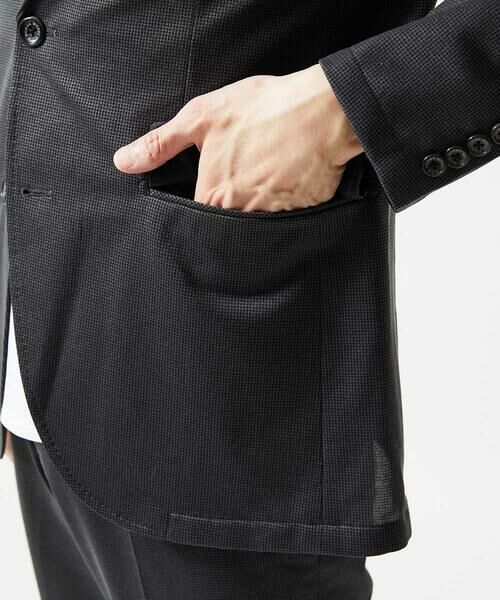 MICHEL KLEIN HOMME / ミッシェルクランオム テーラードジャケット | 【セットアップ】メッシュストレッチテーラードジャケット | 詳細7