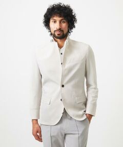 MICHEL KLEIN HOMME / ミッシェルクランオム テーラードジャケット | メッシュ調コンバーチブルジャケット