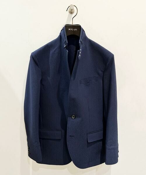 MICHEL KLEIN HOMME / ミッシェルクランオム テーラードジャケット | メッシュ調コンバーチブルジャケット | 詳細1