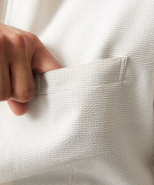 MICHEL KLEIN HOMME / ミッシェルクランオム テーラードジャケット | メッシュ調コンバーチブルジャケット | 詳細10