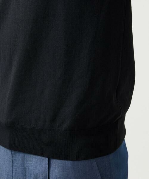 MICHEL KLEIN HOMME / ミッシェルクランオム ニット・セーター | 半袖ニットポロシャツ | 詳細8