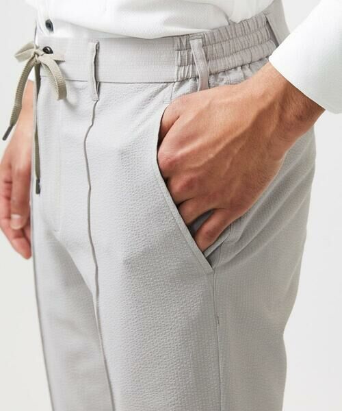 MICHEL KLEIN HOMME / ミッシェルクランオム ショート・ハーフ・半端丈パンツ | サッカーストレッチイージーパンツ | 詳細8