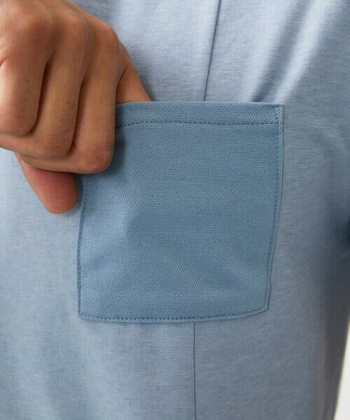 MICHEL KLEIN HOMME / ミッシェルクランオム カットソー | リネン混Vネックカットソー | 詳細2