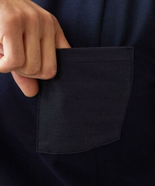 MICHEL KLEIN HOMME / ミッシェルクランオム カットソー | リネン混Vネックカットソー | 詳細10