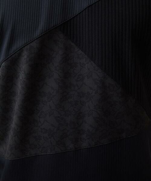 MICHEL KLEIN HOMME / ミッシェルクランオム カットソー | マテリアルブロックVネックカットソー | 詳細8