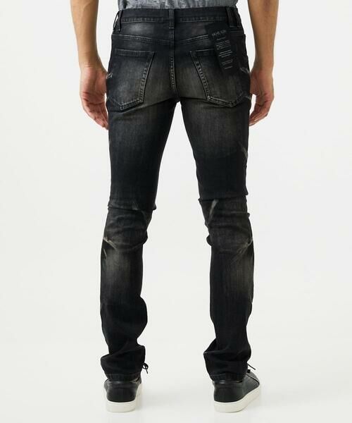 MICHEL KLEIN HOMME / ミッシェルクランオム チノ・ワークパンツ | 【2025年モデル】《日本製》ブラックオーシャンデニムパンツ | 詳細2
