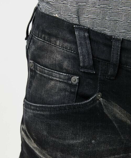 MICHEL KLEIN HOMME / ミッシェルクランオム チノ・ワークパンツ | 【2025年モデル】《日本製》ブラックオーシャンデニムパンツ | 詳細7