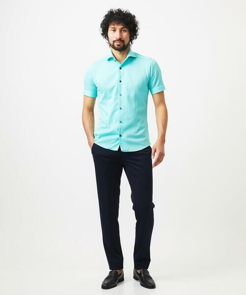 MICHEL KLEIN HOMME / ミッシェルクランオム チノ・ワークパンツ | 【セットアップ】メッシュストレッチスラックスパンツ | 詳細3