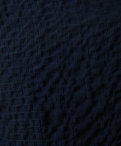 MICHEL KLEIN HOMME / ミッシェルクランオム シャツ・ブラウス | シアーサッカー調長袖シャツ | 詳細11