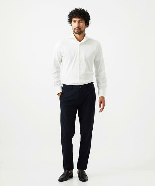 MICHEL KLEIN HOMME / ミッシェルクランオム シャツ・ブラウス | 千鳥柄サッカー長袖シャツ | 詳細16