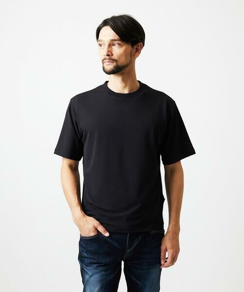 MICHEL KLEIN HOMME/ミッシェルクランオム 【セットアップ】SUPERGAコラボクルーネックカットソー ブラック 48 MICHEL KLEIN HOMME/ミッシェルクランオム 【セットアップ】SUPERGAコラボクルーネックカットソー ブラック 48
