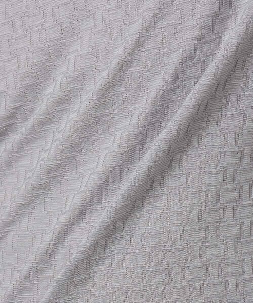 MICHEL KLEIN HOMME / ミッシェルクランオム カットソー | 《日本製》レンガ柄Vネック半袖カットソー | 詳細4