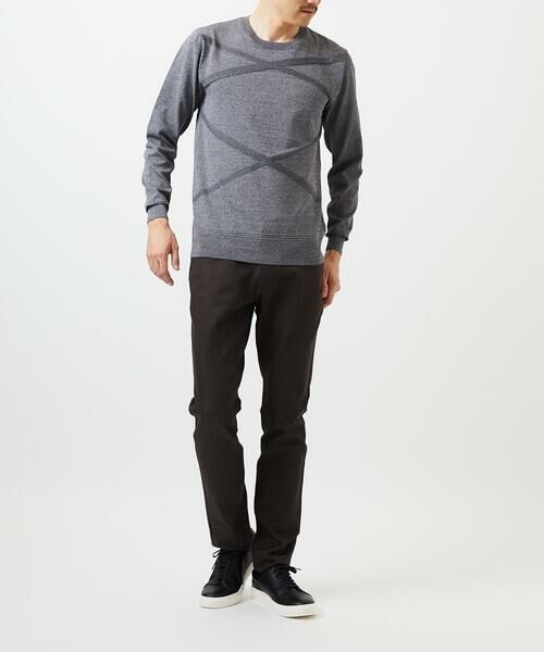 MICHEL KLEIN HOMME / ミッシェルクランオム チノ・ワークパンツ | 【撥水】プレビアシャンブレー5ポケットパンツ | 詳細6