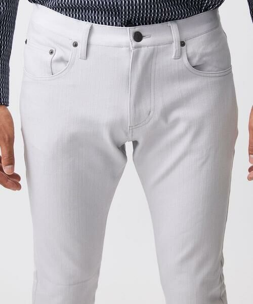 MICHEL KLEIN HOMME / ミッシェルクランオム チノ・ワークパンツ | 【撥水】プレビアシャンブレー5ポケットパンツ | 詳細13