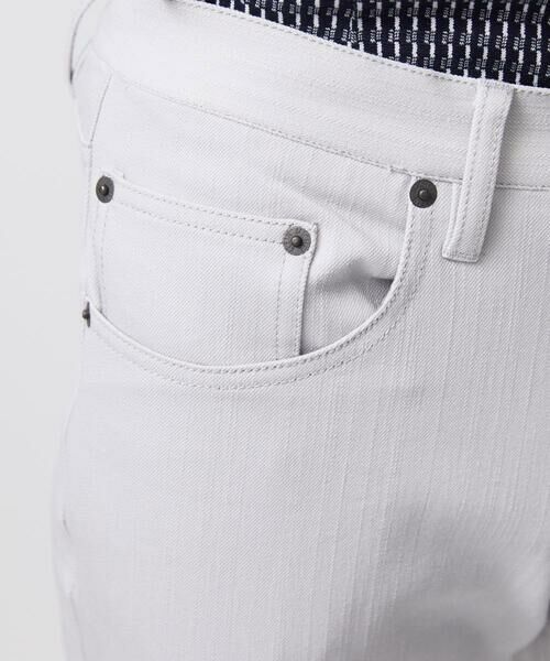 MICHEL KLEIN HOMME / ミッシェルクランオム チノ・ワークパンツ | 【撥水】プレビアシャンブレー5ポケットパンツ | 詳細16