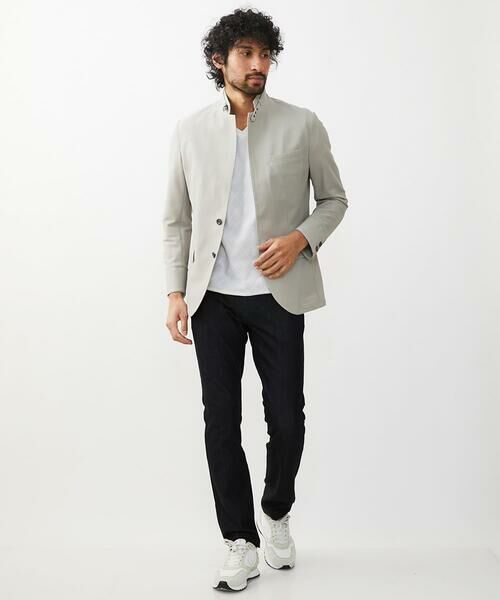 MICHEL KLEIN HOMME / ミッシェルクランオム チノ・ワークパンツ | 【撥水】プレビアシャンブレー5ポケットパンツ | 詳細20