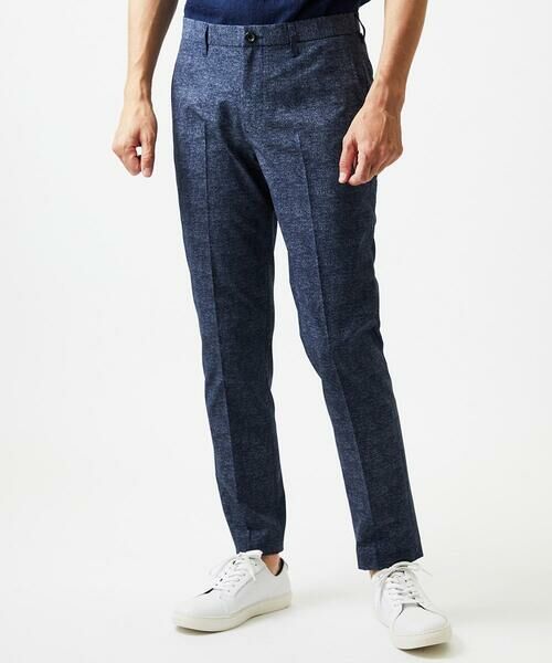 MICHEL KLEIN HOMME/ミッシェルクランオム スラックスパンツ ブルー 46 MICHEL KLEIN HOMME/ミッシェルクランオム スラックスパンツ ブルー 46