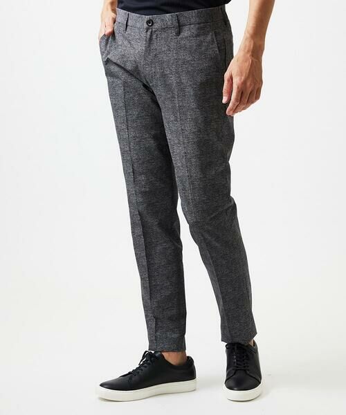 MICHEL KLEIN HOMME/ミッシェルクランオム スラックスパンツ ダークグレー 51 MICHEL KLEIN HOMME/ミッシェルクランオム スラックスパンツ ダークグレー 51