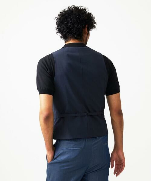 MICHEL KLEIN HOMME / ミッシェルクランオム ベスト | 【セットアップ】デニム調リバーシブルベスト | 詳細1