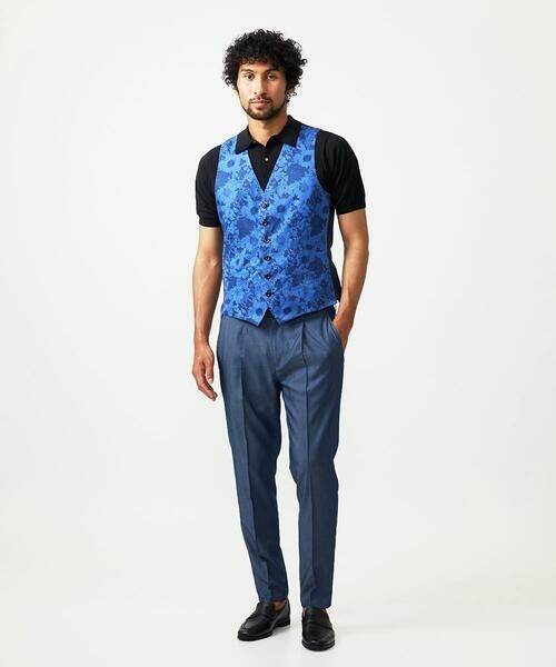 MICHEL KLEIN HOMME / ミッシェルクランオム ベスト | 【セットアップ】デニム調リバーシブルベスト | 詳細11