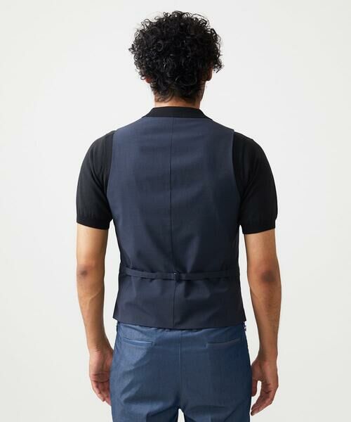MICHEL KLEIN HOMME / ミッシェルクランオム ベスト | 【セットアップ】デニム調リバーシブルベスト | 詳細4