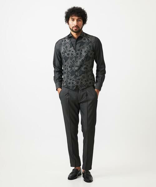 MICHEL KLEIN HOMME / ミッシェルクランオム ベスト | 【セットアップ】デニム調リバーシブルベスト | 詳細15