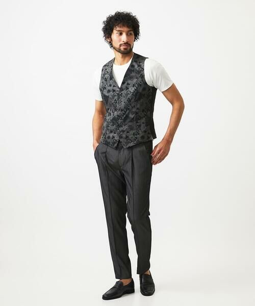 MICHEL KLEIN HOMME / ミッシェルクランオム ベスト | 【セットアップ】デニム調リバーシブルベスト | 詳細21