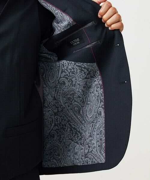 MICHEL KLEIN HOMME / ミッシェルクランオム テーラードジャケット | 【セットアップ】チェック柄テーラードジャケット | 詳細10