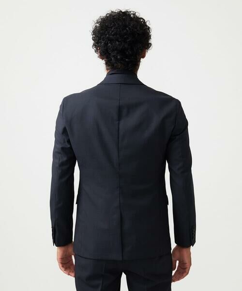 MICHEL KLEIN HOMME / ミッシェルクランオム テーラードジャケット | 【セットアップ】チェック柄テーラードジャケット | 詳細3