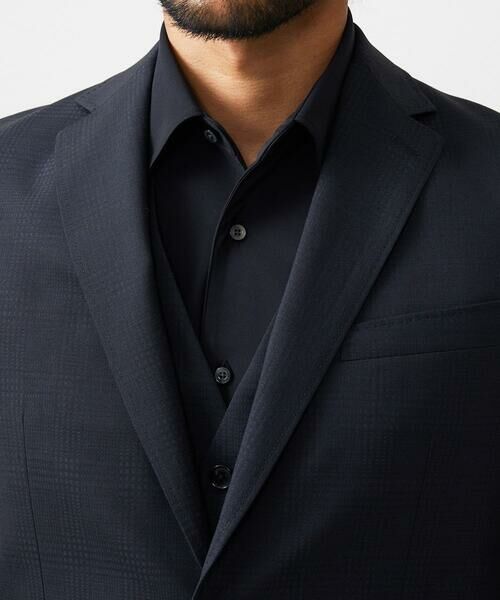 MICHEL KLEIN HOMME / ミッシェルクランオム テーラードジャケット | 【セットアップ】チェック柄テーラードジャケット | 詳細4