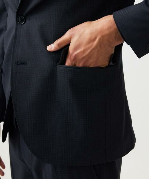 MICHEL KLEIN HOMME / ミッシェルクランオム テーラードジャケット | 【セットアップ】チェック柄テーラードジャケット | 詳細6