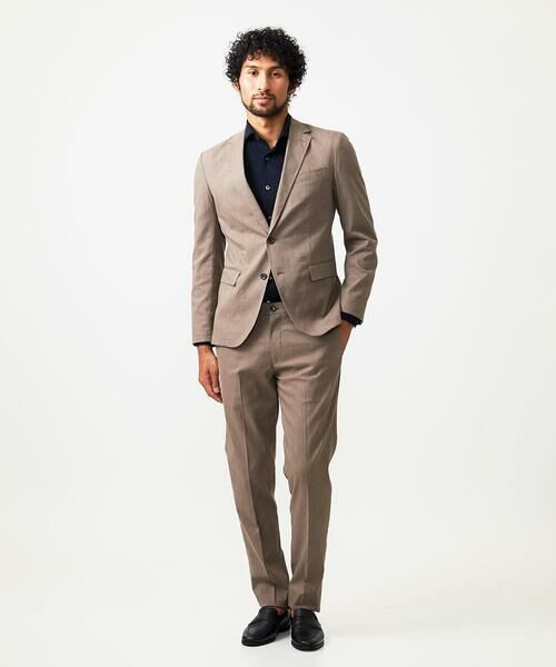 MICHEL KLEIN HOMME / ミッシェルクランオム テーラードジャケット | 【セットアップ】ピンヘッドテーラードジャケット | 詳細1