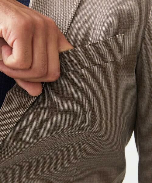 MICHEL KLEIN HOMME / ミッシェルクランオム テーラードジャケット | 【セットアップ】ピンヘッドテーラードジャケット | 詳細5