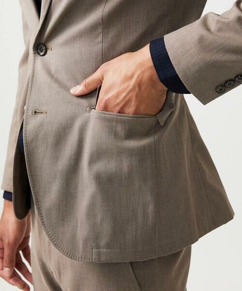 MICHEL KLEIN HOMME / ミッシェルクランオム テーラードジャケット | 【セットアップ】ピンヘッドテーラードジャケット | 詳細7