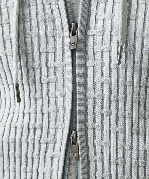 MICHEL KLEIN HOMME / ミッシェルクランオム ニット・セーター | 【セットアップ】ニットジップアップパーカー | 詳細13
