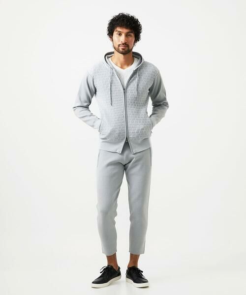 MICHEL KLEIN HOMME / ミッシェルクランオム ニット・セーター | 【セットアップ】ニットジップアップパーカー | 詳細5