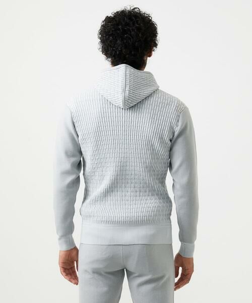 MICHEL KLEIN HOMME / ミッシェルクランオム ニット・セーター | 【セットアップ】ニットジップアップパーカー | 詳細8