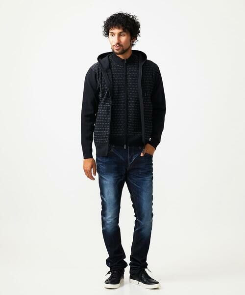 MICHEL KLEIN HOMME / ミッシェルクランオム ニット・セーター | 【セットアップ】ニットジップアップパーカー | 詳細15