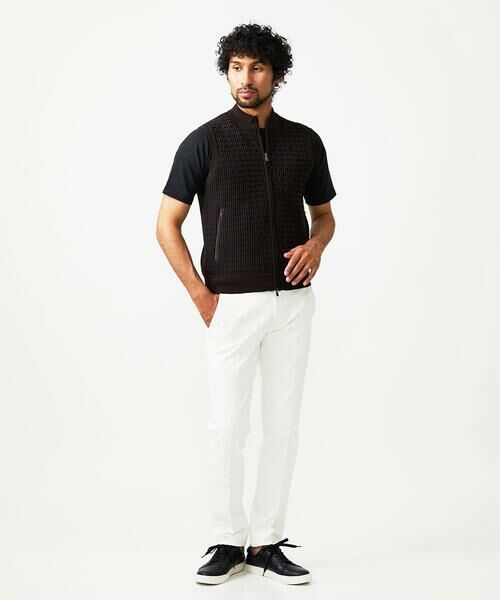 MICHEL KLEIN HOMME / ミッシェルクランオム ベスト | 【セットアップ】ニットベスト | 詳細1