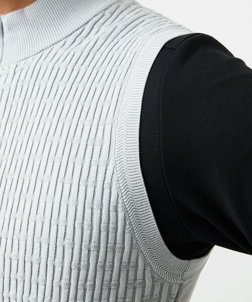 MICHEL KLEIN HOMME / ミッシェルクランオム ベスト | 【セットアップ】ニットベスト | 詳細12