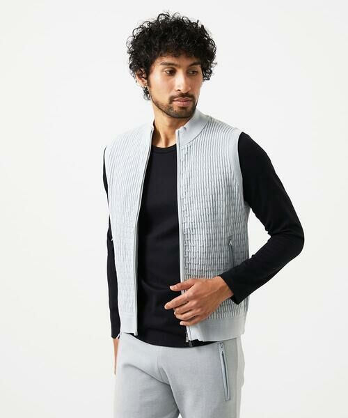 MICHEL KLEIN HOMME / ミッシェルクランオム ベスト | 【セットアップ】ニットベスト | 詳細5