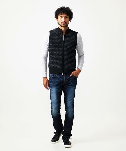MICHEL KLEIN HOMME / ミッシェルクランオム ベスト | 【セットアップ】ニットベスト | 詳細15