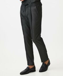 MICHEL KLEIN HOMME / ミッシェルクランオム チノ・ワークパンツ | 【セットアップ】デニム調ワンタックイージーパンツ